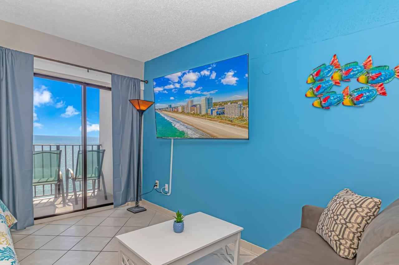 Ocean Front Studio With Panoramic Views! Palace Resort 1001 Myrtle Beach Exterior photo