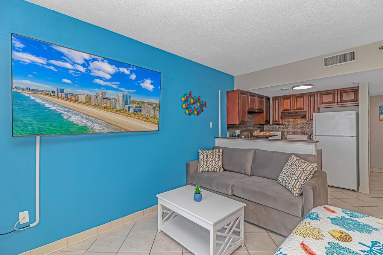 Ocean Front Studio With Panoramic Views! Palace Resort 1001 Myrtle Beach Exterior photo