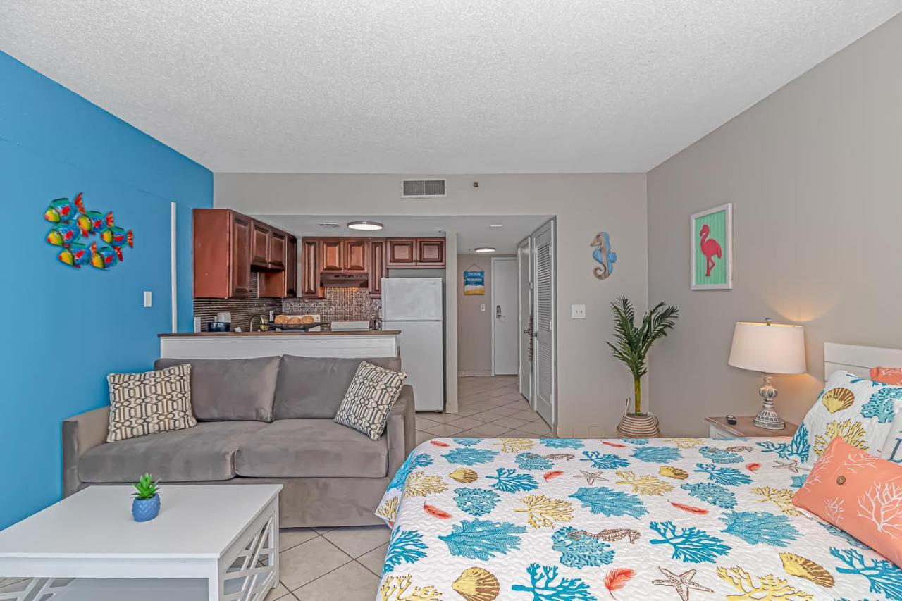 Ocean Front Studio With Panoramic Views! Palace Resort 1001 Myrtle Beach Exterior photo