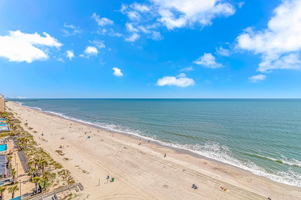 Ocean Front Studio With Panoramic Views! Palace Resort 1001 Myrtle Beach Exterior photo
